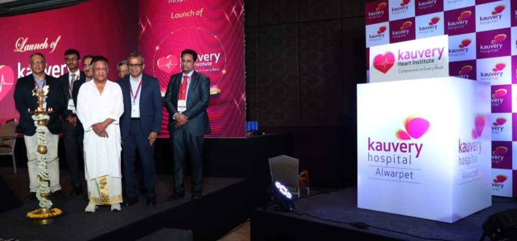 Kauvery Hospital Alwarpet Launches Kauvery Heart Institute at the Inaugural of Kauvery International Cardiology Conclave