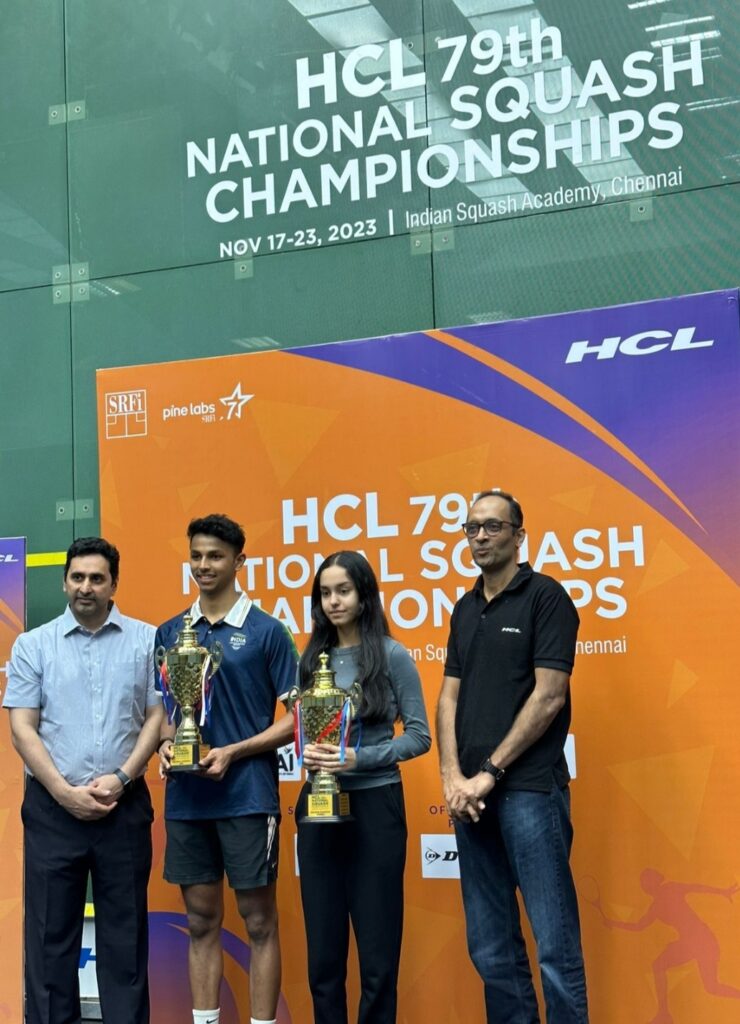 HCL 79th National Squash Championship Concludes: New Squash Champions Emerge 417 players participated in the Championship 