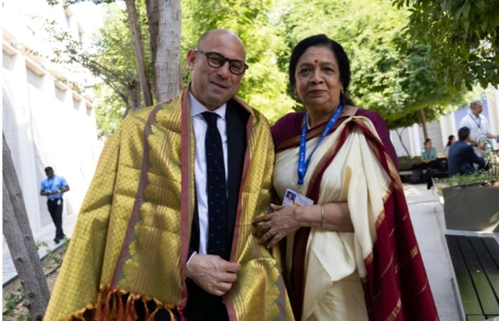 Dr Nandini Azad at COP 28COP 28: Dr. Nandini Azad Meets the UNFCC Executive Secretary and Advocates the Role of Smallholder Family Farmer Women