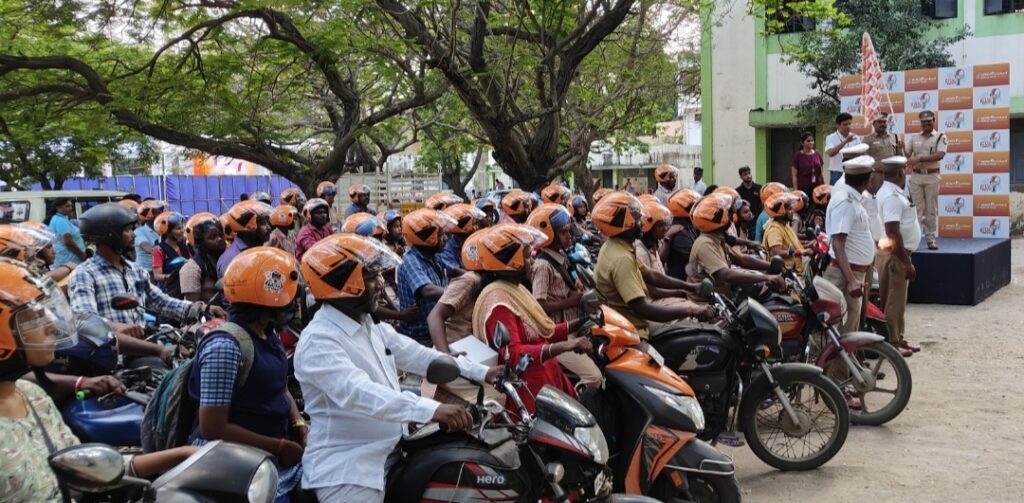 ICICI Lombard kick started the Ride to Safety rally in Chennai, aims to raise awareness