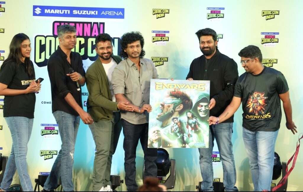 Director Lokesh Kanagaraj Unveils Endwars Sequel Trendsetting Tamil Transcreation at Chennai First ever Comic Con