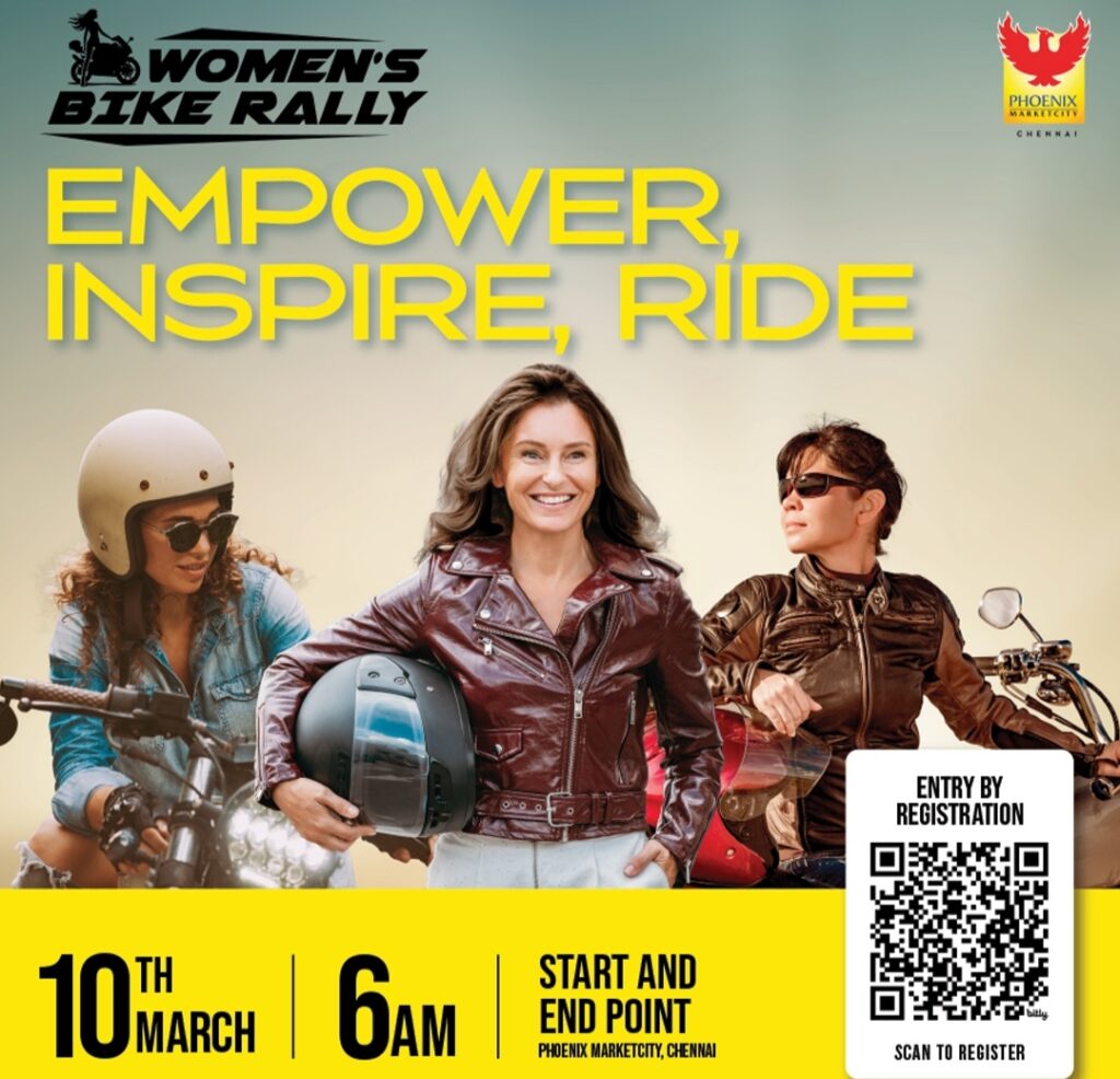 Phoenix Marketcity to Organise an All-Women Bike Rally on International Women’s Day