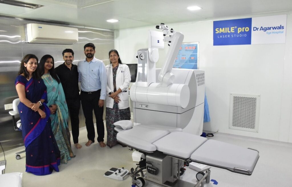 Dr Agarwals Eye Hospital Launches Relex SMILE PRO – Most Advanced Procedure for Myopia, in Chennai