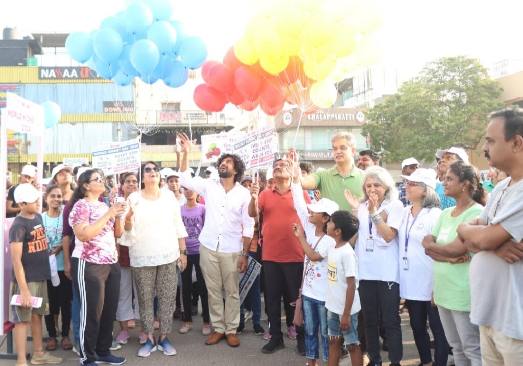 Dr Mehta’s Hospitals Organised a Walkathon to Raise Awareness about Kidney Health