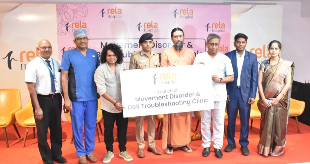 Rela Hospital Launches Movement Disorder & DBS Troubleshooting Clinic for Parkinson’s Patients