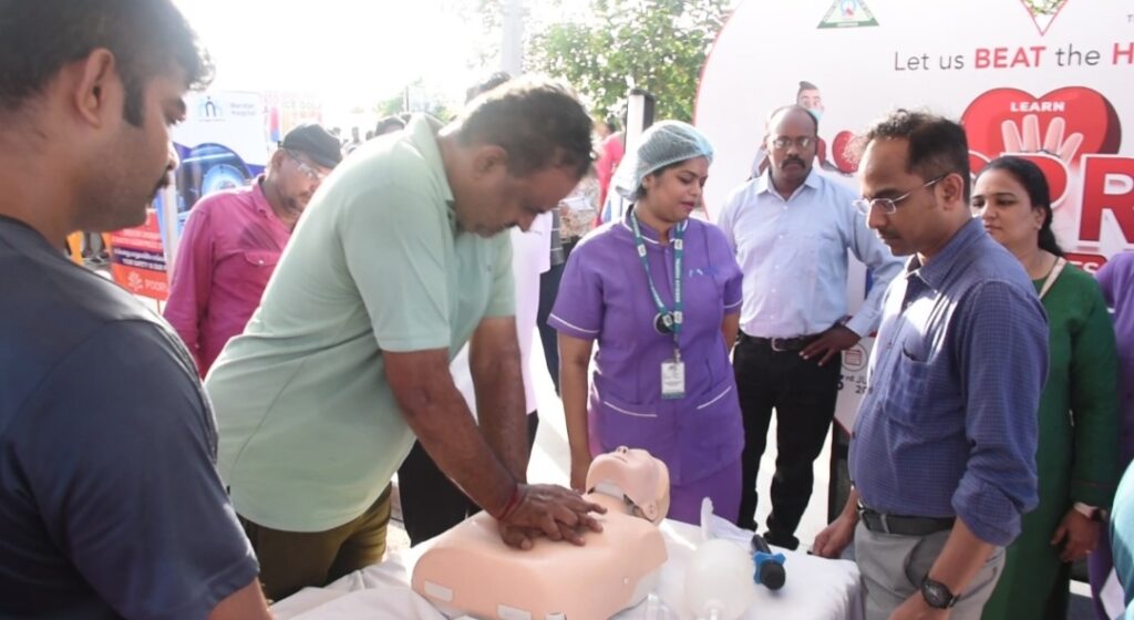 Meridian Hospital organizes CPR Awareness & training for General Public: Let us BEAT the HEART