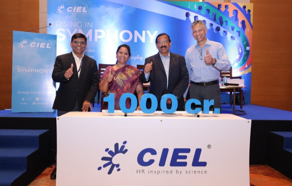 CIEL HR Makes Grand Entry into INR 1000 Crore HR-Club