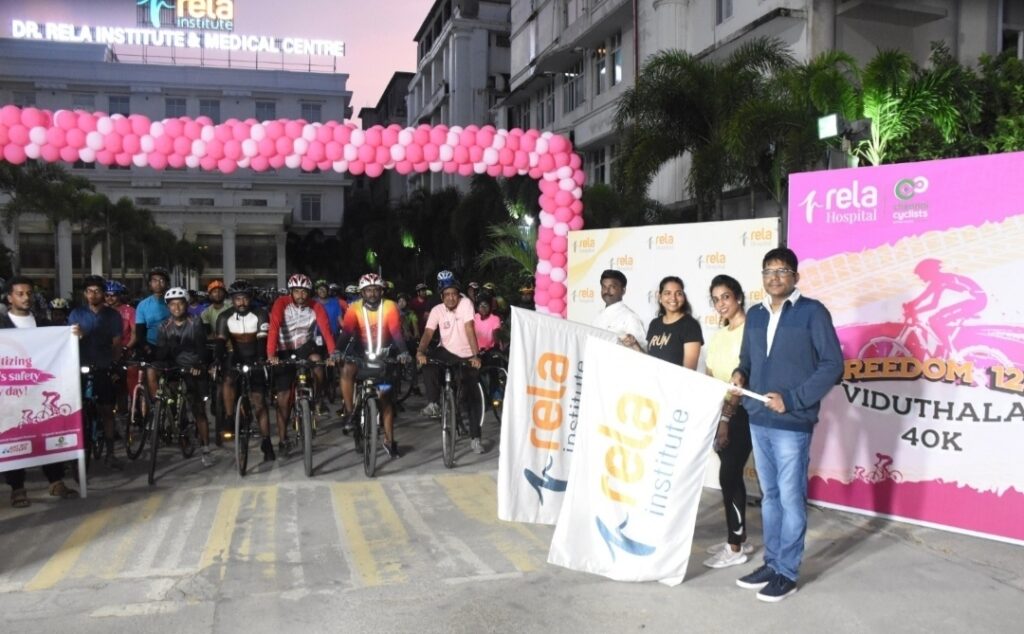 Press ReleaseRela Hospital’s Cyclothon Creates Awareness on Women Safety