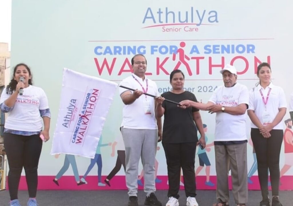 Athulya Senior Care’s “Caring for a Senior” Walk-a-thon Draws 400 Participants, Strengthening Community Bonds and Advocating for Elderly Care