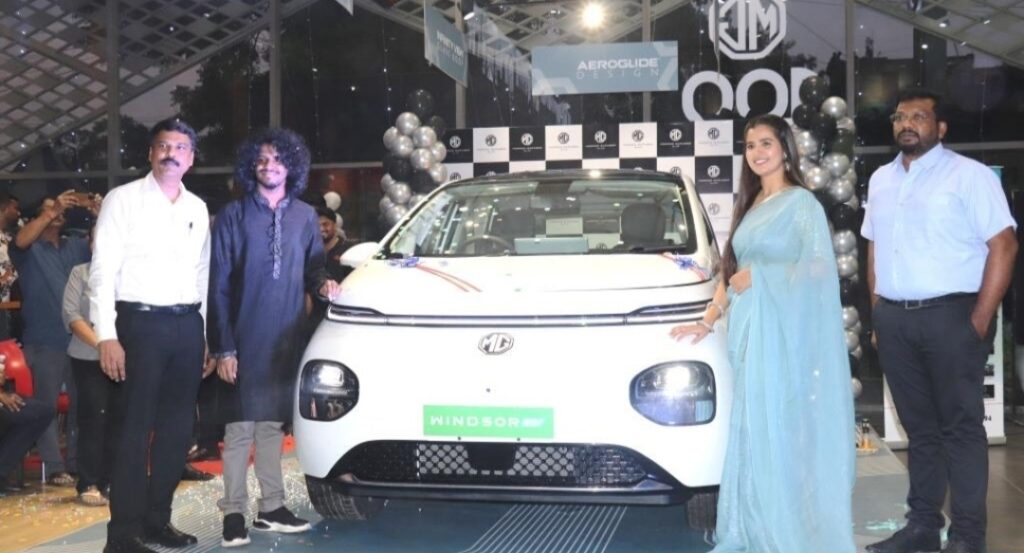 FPL MG Ambattur Unveils MG Windsor, India’s 1st Intelligent CUVMG Windsor starts from INR 13,49,800 (Ex-Showroom)