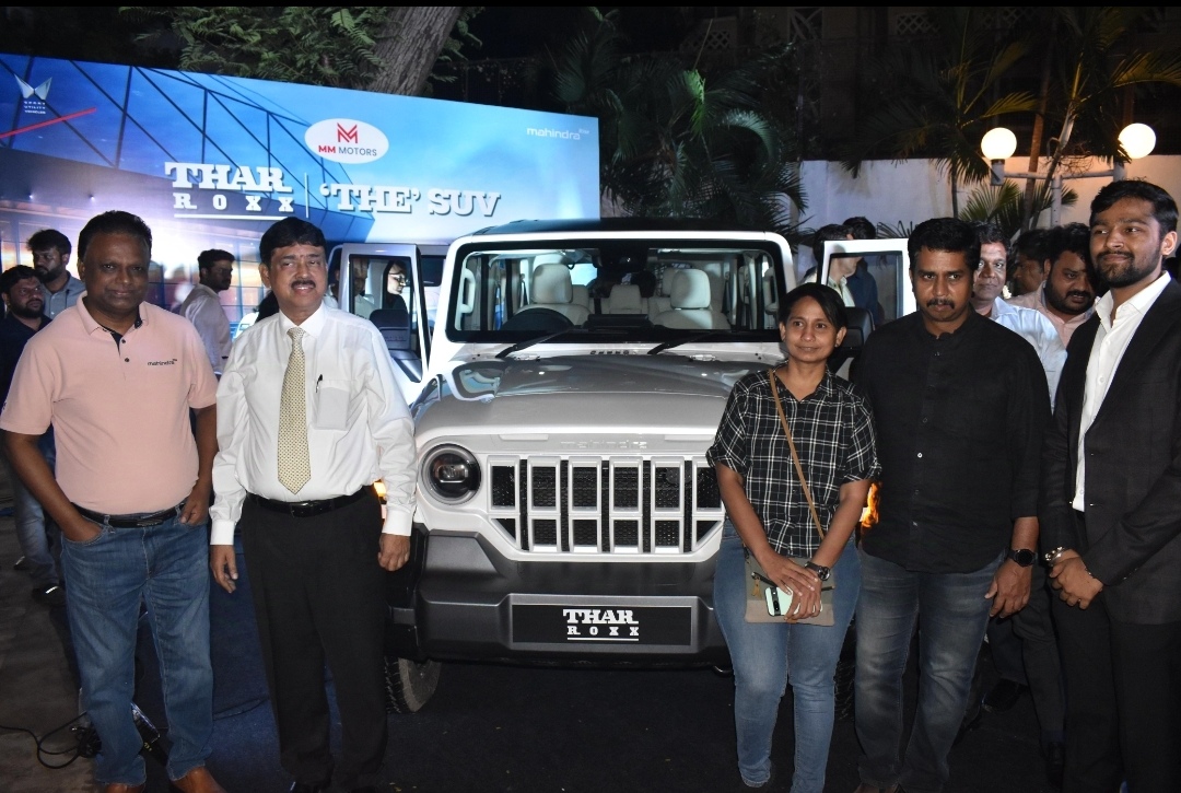 MM Motors Mahindra Launches the Mahindra Thar ROXX in Chennai