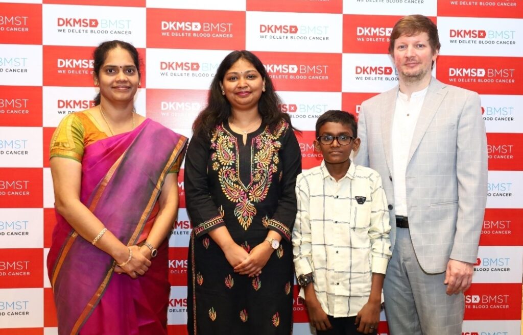 Chennai Plays Host to a heart-warming moment: Blood Stem Cell Donor Meets 11-Year-Old Survivor