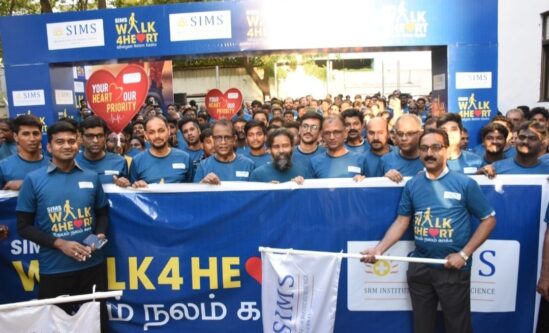 On World Heart Day, SIMS Hospital hosts “SIMS Walk4Heart” walkathon to raise heart health awareness