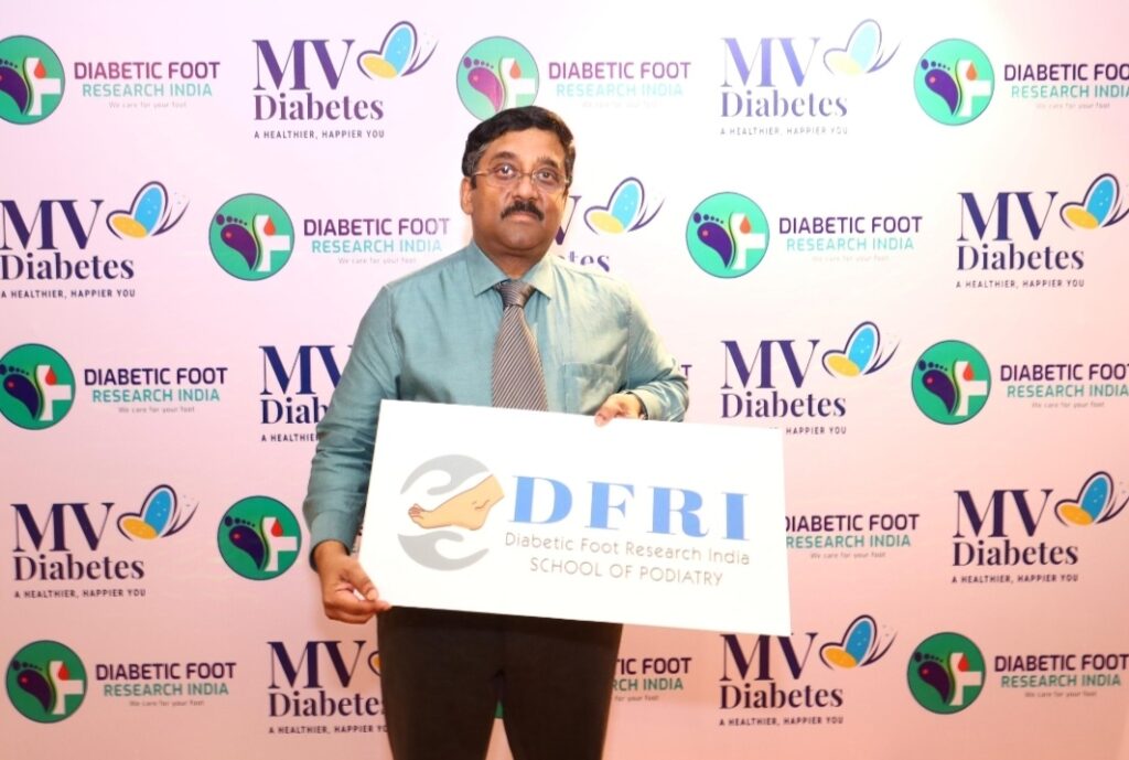 MV Diabetes Royapuram Launches “DFRI-School of Podiatry”