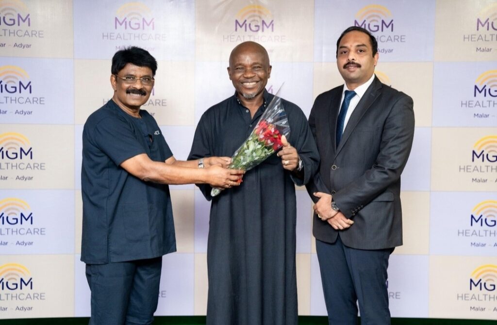 54-Year-Old International Footballer undergoes successful Advanced Knee Replacement Surgery at MGM Malar – Adyar