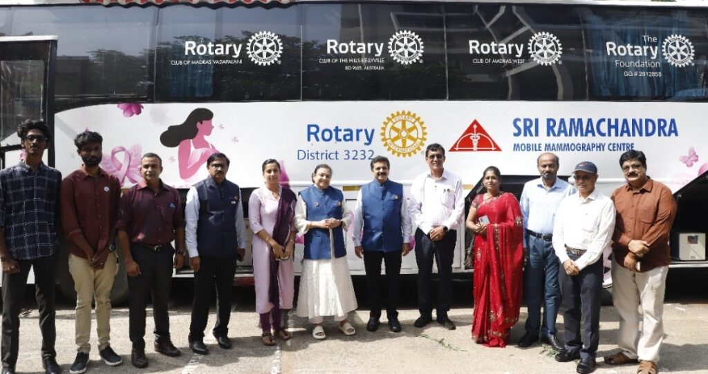 ROTARY CLUB OF AMBATTUR HOSTS FREE CANCER SCREENING & AWARENESS PROGRAM