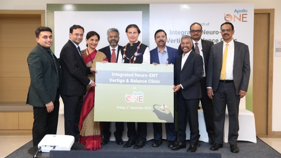 Apollo Hospitals Launches Integrated Neuro-ENT Vertigo and Balance Disorders Clinic at Apollo One