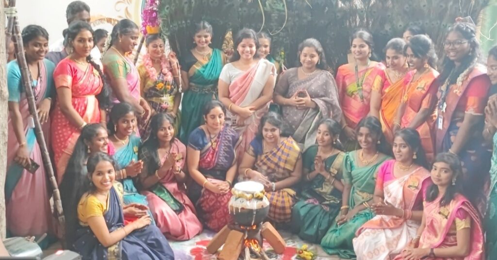 Pongal fete gets all its rustic charm at Dr. MGR-Janaki College for Women