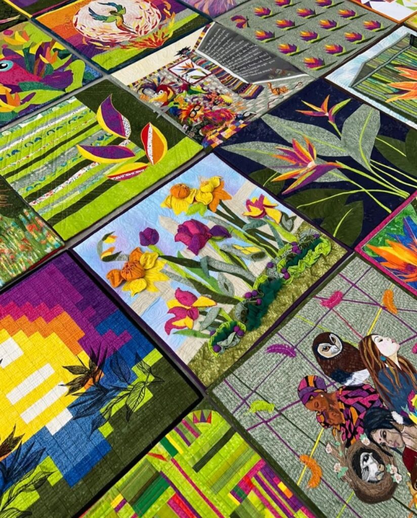 Birds of Paradise – an exhibition of theme-based art quilts