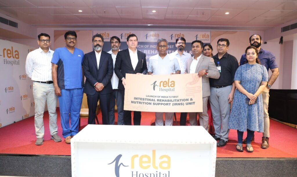 Rela Hospital Launches India’s First Intestinal Rehabilitation Centre to Expand Treatment Horizons Beyond Transplantation