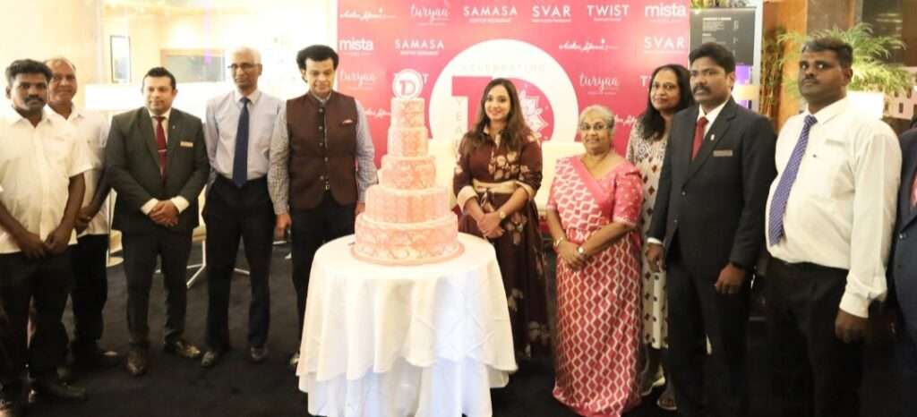 Turyaa Chennai, a premier five-star deluxe classified hotel under the Aitken Spence Hotels portfolio, proudly celebrates a decade of redefining hospitality
