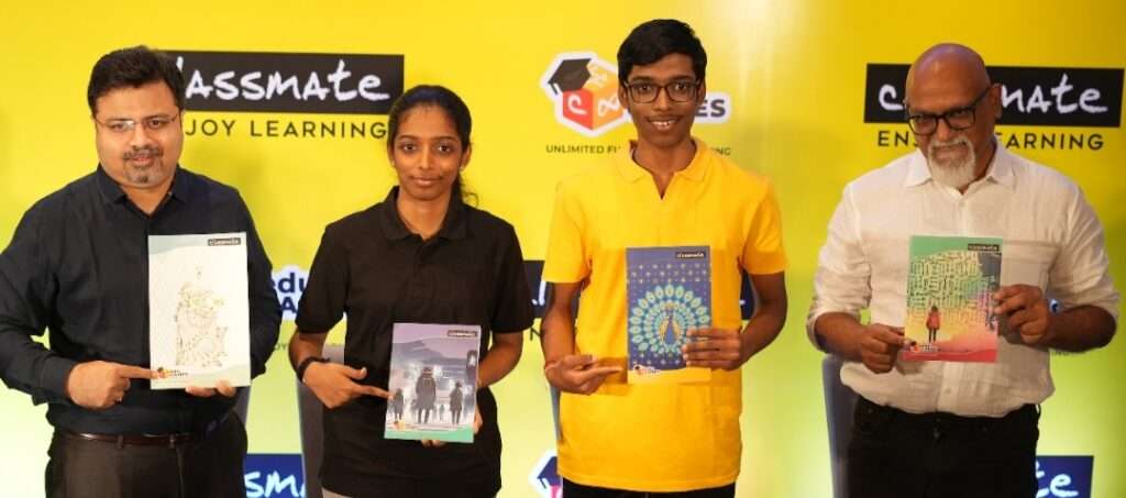 Classmate Partners with Grand Masters Praggnanandhaa and Vaishali – Launches 30-City campaign for eduGAMES infinity to inspire sharp thinking in every child