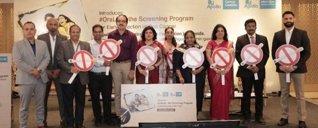Apollo Cancer Centres Introduces #OraLife– the  Screening Program. for Early Detection of Oral Cancer 