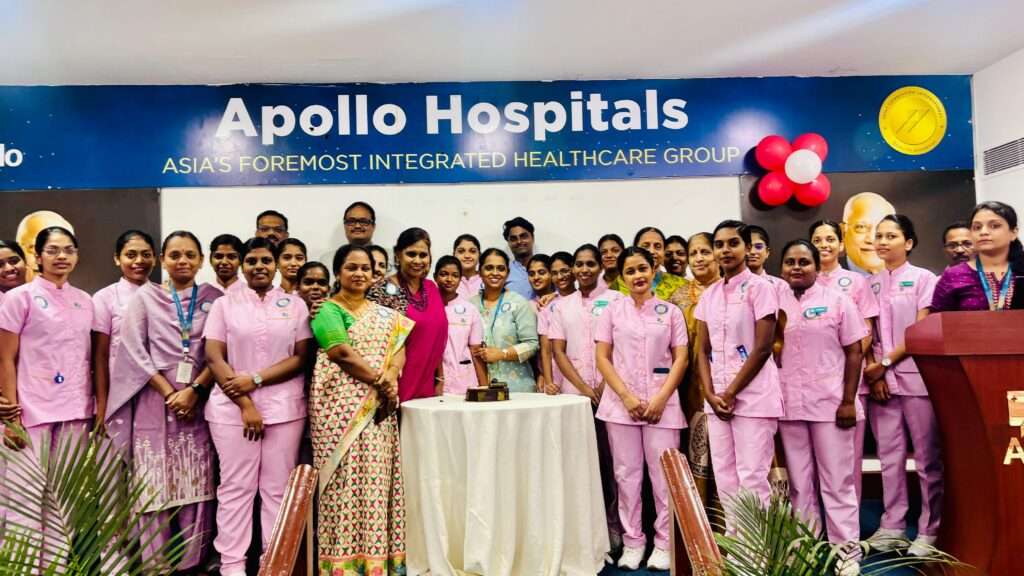 APOLLO HOSPITALS GROUP HONORS ITS “CARE CHAMPIONS” ON INTERNATIONAL NURSES DAY