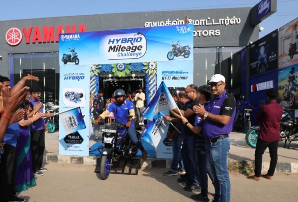 Yamaha Hosts First-Ever ‘Mileage Challenge’ for FZ-S Fi Hybrid in Chennai
