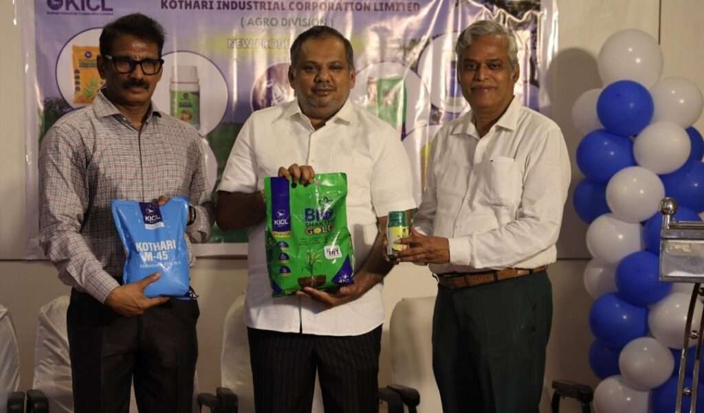 KICL launches slew of agro productsChennai 10.06.2025: Kothari Industrial Corporation Limited Launches New Range of Agro Products to Boost Farming Community at