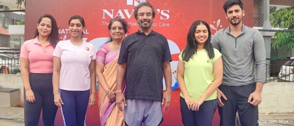 மேடவாக்கத்தைச் சேர்ந்த குடியிருப்பாளர்கள் ஒருங்கிணைந்து கொண்டாடிய சர்வதேச யோகா தினம்