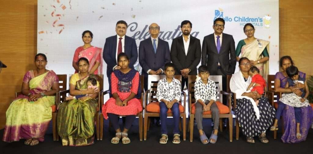 Apollo Children’s Hospitals successfully performs 6000 Paediatric Cardiac Surgeries & 10,000 Paediatric Cardiac Intervention Procedures