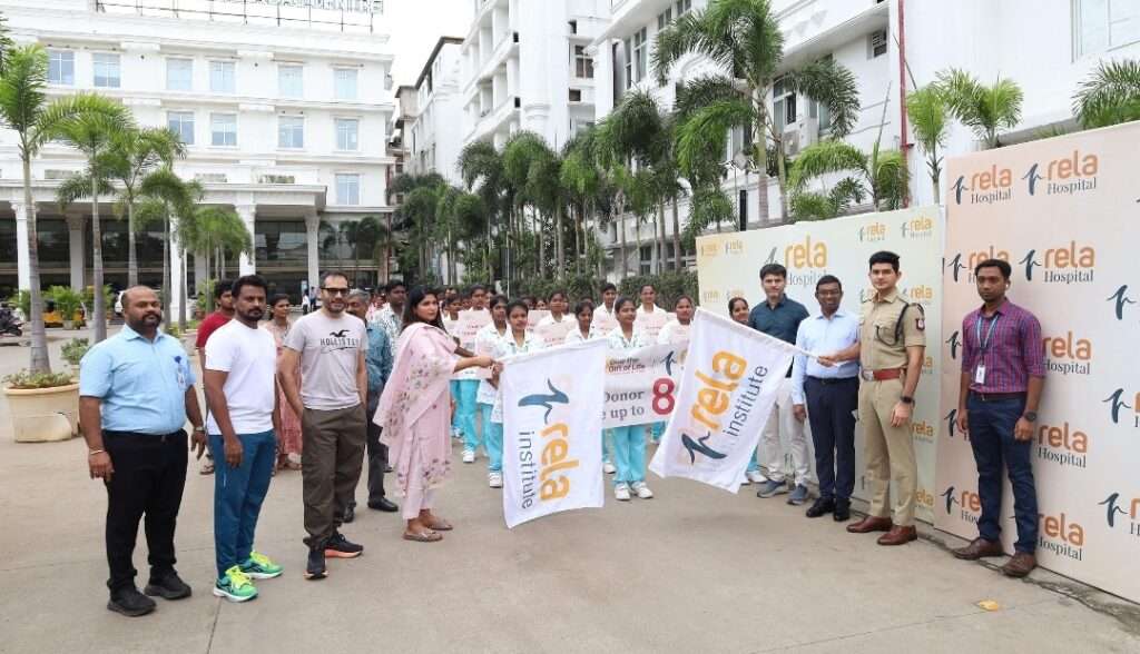 Rela Hospital’s Awareness Walkathon Mobilizes Over 400 Participants to Champion Organ Donation