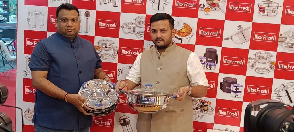 Blending Design with Durability: Max Fresh Launches New Range,Eyes Pan-India Expansion at Vibrant India Expo