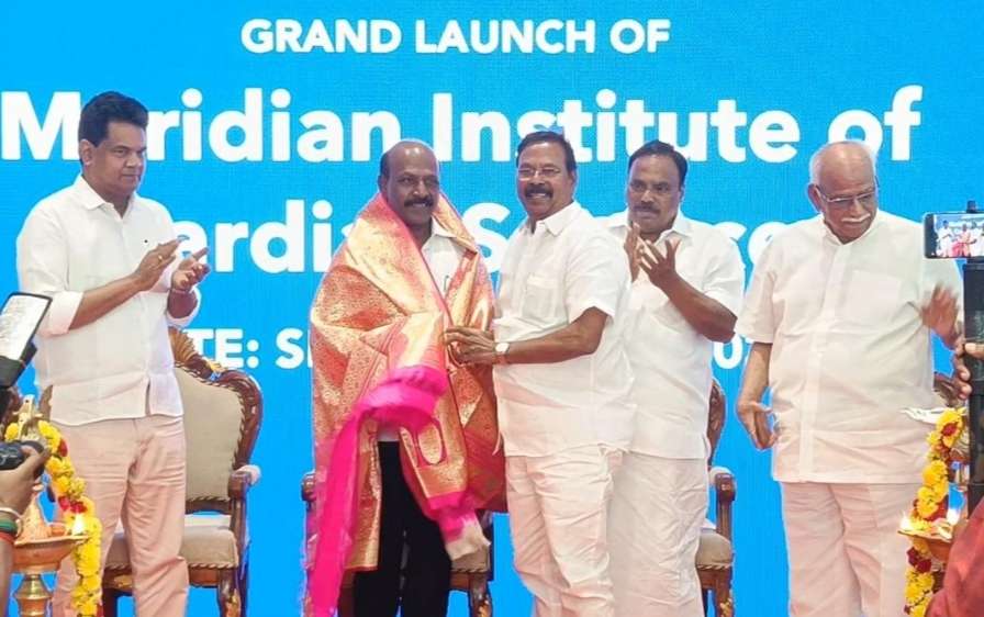 மெரிடியன் மருத்துவமனை வட சென்னையின் முதல் முழுநேர இதய அறிவியல் மையம் திறப்பு 