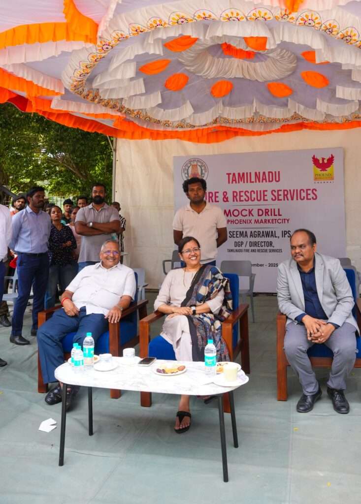 PHOENIX MARKETCITY CHENNAI STRENGTHENS SAFETY WITH FIRE EVACUATION MOCK DRILL BY TN FIRE & RESCUE SERVICES