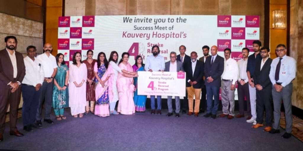 Kauvery Hospital, Chennai marks success of its 4½-Hour Stroke Reversal Program