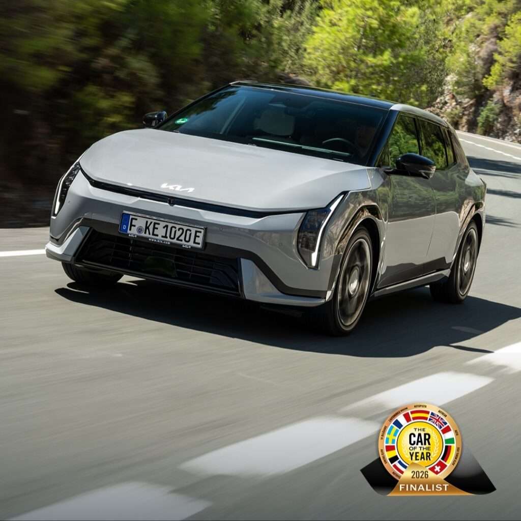 The Kia EV4 shortlisted for 2026 Car of the Year