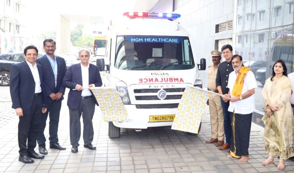 MGM Healthcare, a leading multispecialty hospital in the city, has unveiled its state-of-the-art Mobile ECMO Unit,