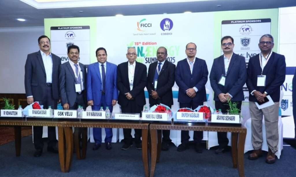 FICCI’s TANENERGY SUMMIT 2025 focuses on “Green Energy & Green Manufacturing to Drive Tamil Nadu’s One-Trillion-Dollar Growth Vision”