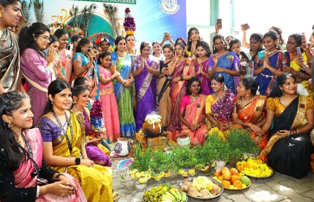 Pongal fete gets all its rustic charm at Dr. MGR-Janaki College for Women