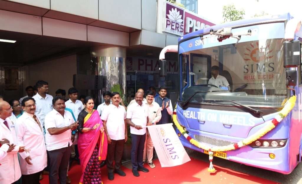 SIMS Hospital Unveils India’s First 24×7 Digital Medical Bus for Rural Communities