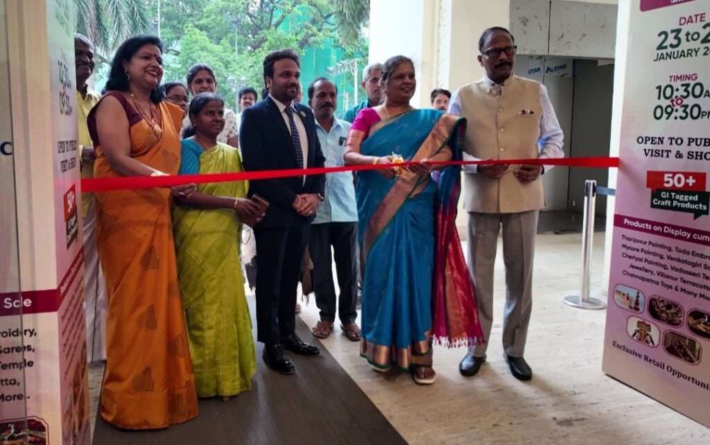 Bhartiya Hastkala Utsav Celebrates India’s GI-Tagged Handicrafts in Chennai