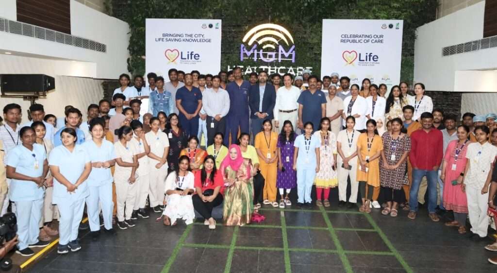 MGM Group of Hospitals Conducts BLS Training to Raise Cardiac Emergency Awareness