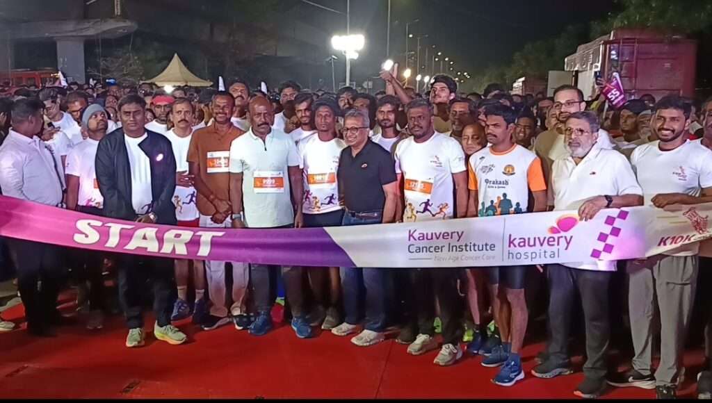 Kauvery Hospital Brings Chennai Together for the 4th Edition of K10K Cancer Awareness Run
