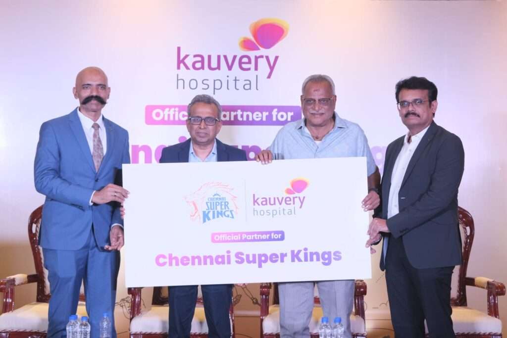 Kauvery Hospital Announced as Official Partner for Chennai Super Kings