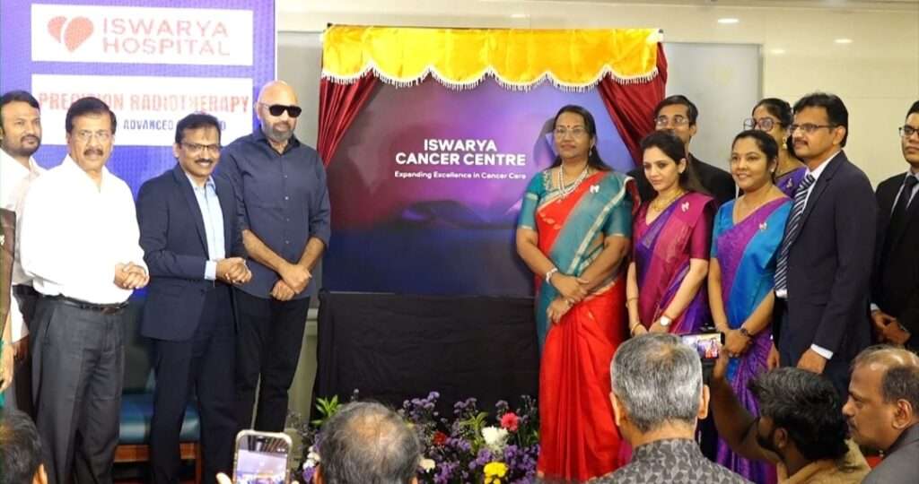 Iswarya Hospital Opens Advanced Cancer Centre in ChennaiActor Sathyaraj Inaugurated the Iswarya Cancer Centre