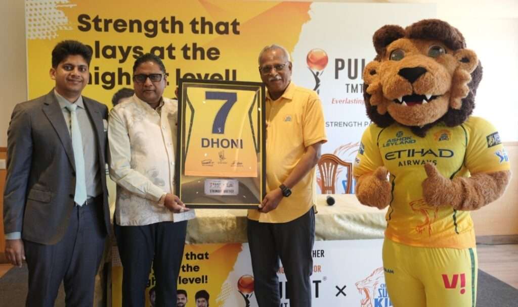 Pulkit Steels Partners Chennai Super Kings as Strength Sponsor for the 2026 and 2027 Seasons
