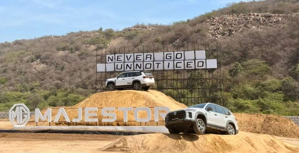 JSW MG Motor India Unveils the MG MAJESTOR, India’s first D+ Segment SUV