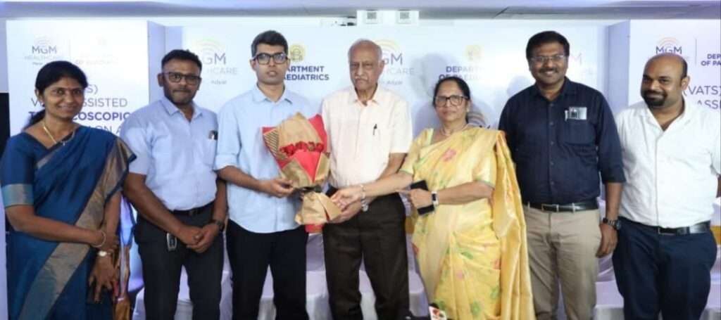 MGM Healthcare Malar, Adyar Removes Congenital Lung Defect in One-Year-Old Using Minimally Invasive Surgery